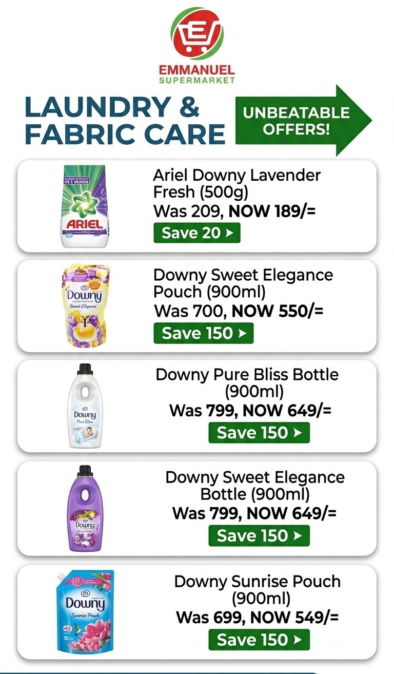 Laundry & Fabric Care